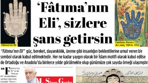 Fâtıma’nın Eli Size Şans Getirsin...