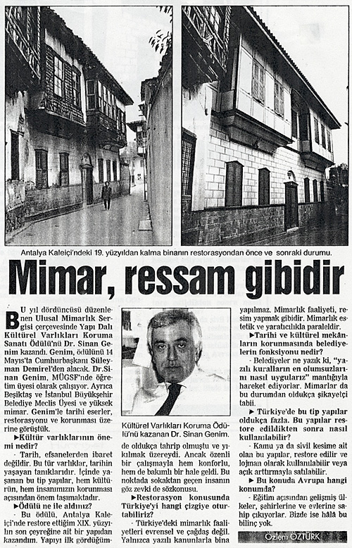 Hürriyet Gazetesi, 13 Mayıs 1994
