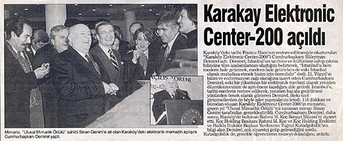 Hürriyet Gazetesi, 13 Eylül 1994