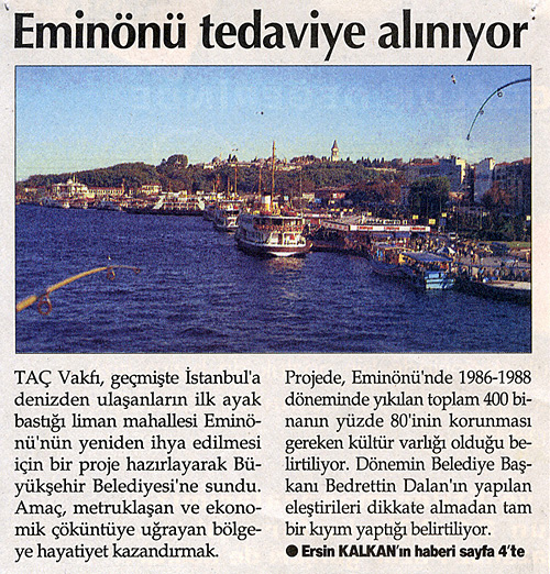 Hürriyet Gazetesi, 2 Şubat 2001