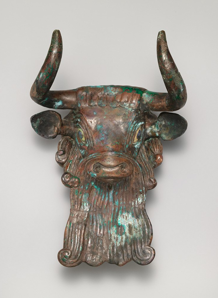 Boğa başı, bakır, MÖ 2.600-2.350